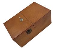 Boîte inutile - Jouet amusant - Cadeaux créatifs - « Laisse-moi seul » - Boîte à jouets en bois véritable pour soulager le stress - Pour adultes et enfants (No Logo)
