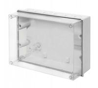 BOÎTE IP55 NT 303mm L213mm H125mm ABS COUVERCLE NASIELSK 0253-20 CARBO-BOX