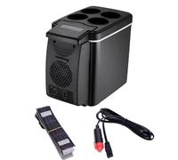 Boîte isolée portable - refroidisseur de voyage de 6 litres pour l'utilisation de la voiture, stockage froid léger | Coffre de glace compact, mini récipient de refroidisseur alimentaire, boîte d'organ