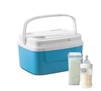 Boîte isotherme de 8 litres pour voiture, congélateur portable avec poignée de transport, panier de pique-nique mobile avec poignée, glacière grand volume pour camping, excursions, activités de plein