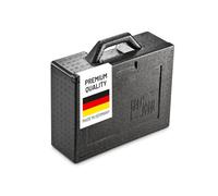 Boîte isotherme EPP Hot & Cool avec couvercle coulissant Noir 7,0 l