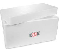 Boîte isotherme / glacière en polystyrène blanc 78,5 x 35,5 x 46 cm 87,60 litres