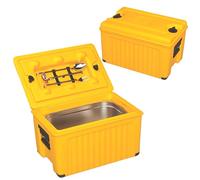 Boîte isotherme - Récipient de conservation au chaud pour aliments, à ne pas comparer avec les boîtes en polystyrène, version GN avec récipient de transport alimentaire - Idéal comme boîte de