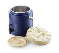 Boite isotherme repas chaud - ICH-ZAPFE.DE - 12 L - Acier inoxydable - Couleur Bleu - Distributeur boisson