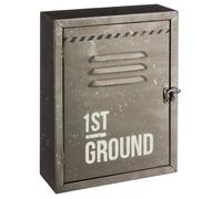 Boîte à clé ""District 9"" métal 30x23cm - Atmosphera Créateur d'intérieur