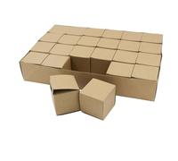 MegaCrea DIY Boite Kraft Calendrier de l'Avent sur Plateau 38 c