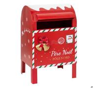 Boîte aux Lettres de Noël "Pôle Nord" 36cm Rouge