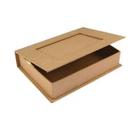 Boîte - Livre P.Mâché Fsc Recycled 100%, 22,8x16x5cm, Av. Cadre P. Photo