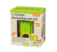 Boîte loupe avec 2 lentilles et lumières