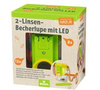 Boîte loupe avec 2 lentilles et lumières