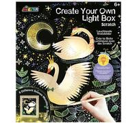 Avenir Kit de loisirs créatifs Faites votre propre boîte à lumière LED Doré 24 x 28 cm 13 pièces