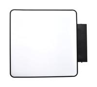 Boîte Lumineuse À LED, LED Lightbox, 70 X 70 Cm À Double Faces De Publicité Illuminée Signe Étanche Fluorescent Signe-roue Signe De La Roue Publicité Pour Les Supermarchés, Les Salons De Beauté