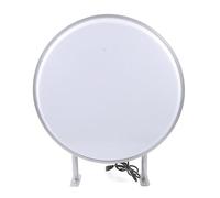 Boîte Lumineuse Led 220v 60cm, Double Face Ronde Panneau Lumineux Panneau Publicitaire Logo Double Face Enseigne Lumineuse, Idéai pour Restaurants, HôTels, CaféS, Bars, Grade Imperméable IP65