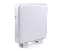 Boîte Lumineuse LED Carrée Double Face - Plaque pour le Nez - Panneau pour Restaurants, Magasins et Entreprises - 55 x 55 cm - Blanc - 220 V