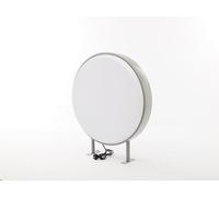 Boîte lumineuse LED de 60 cm - Panneau publicitaire éclairé - Panneau lumineux - Panneau lumineux - Montage mural moderne - Pour l'extérieur et l'intérieur - Pour les restaurants, les snacks, les