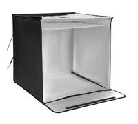 Boîte lumineuse professionnelle portable pour studio photo pour studio photo, chambre à coucher, bureau, peut être utilisée pour ranger des sacs à bijoux 60 x 60 x 60 cm