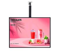 Boîte lumineuse publicitaire LED ultra fine avec affichage rétroéclairé pour affiches murales lumineuses et tableaux de menu dans des environnements commerciaux intérieurs