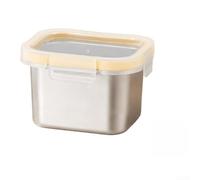 Boîte Lunch Micro-ondes Couvercle Silicone Anti-fuite(500ml)