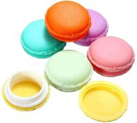 Boite Macaron,6 Pcs Boîte À Bijou Coloré Mini Rangement Stockage De Bijoux Boîtes À Macaron Boucle D'oreille Boite A Petite Ecrint Pour Le Stockage Bague Boucles D'oreilles Collier 4 * 2cm