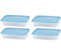 Boîte MagicHome Lunchbox Set YH126, rectangulaire, set de 4 pièces, 1000 ml, 215x155x55 mm