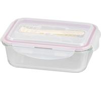 Boîte MagicHome, rectangulaire, 1000 ml, avec couvercle, avec couverts, clip