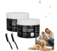 Boîte Magique Air : Absorbeur De Poussière, Neutralisateur D'odeurs Et Désodorisant D'intérieur Avec Mini-Brosse Pour Recoins, Idéale Pour La Chambre, Le Dressing, La Cuisine Et La Voiture. (2)