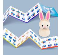 Boîte Magique En Bois Pour Bébé Lapin, Combinaison Jour Et Nuit, Développement Des Enfants, Jouets Éducatifs, Cadeau Interactif, Puzzle En Bois
