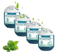 Boîte magique pour enlever la poussière en intérieur, 1 pièce avec collecte automatique de la poussière et formule d'extrait de plantes pour une fraîcheur durable dans les zones des animaux