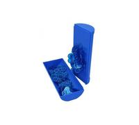 Boite magnetique et 100 pions de loto, Bleu - Baton ramasse jetons - Accessoires Bingo, Quine - Set Jeu et Rangement + carte
