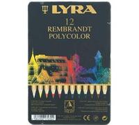 Boîte métal 12 crayons Rembrandt Polycolor G