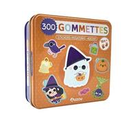 Boîte métal - 300 gommettes halloween