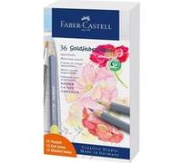 Faber-Castell Crayons aquarelle Aqua Goldfaber 114639 mine 3,3 mm 36 pièces coffret cadeau