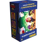 Boîte métal - - BRAWL STARS TC - 8 pochettes - 64 cartes