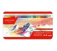 Boîte métal de 120 crayons de couleurs SUPRACOLOR® Soft Aquarelle - Caran d'Ache G