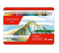 Boîte métal de 30 crayons de couleurs Pablo® - Caran d'Ache G