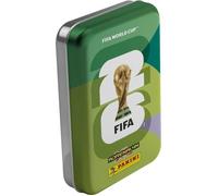 PANINI Boîte métal Pocket Adrenalyn XL FIFA 2026 – 3 pochettes + 3 cartes Édition Limitée