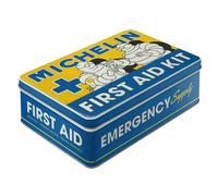 Boîte métal vintage Michelin First Aid Kit