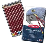 Boîte métallique avec 12 crayons derwent pastel derwent 32991