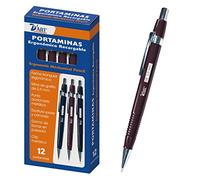 Boîte métallique D'Art 79435 Porte-Mines 0,5 mm rouge-Lot de 12