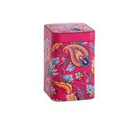 Boite métallique Fireflower rose pour le thé Contenance 100 grs