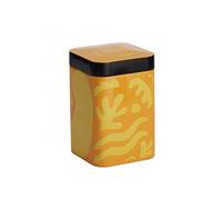 Boite métallique pour le thé ou le café Opera Jaune 100 grs