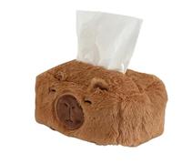 Boîte Mignonne pour - Distributeur de Serviettes en céramique Capybara, Support de lingette, Organisateur de Rangement de Salle de Bain, Table de Chevet, crèche, Bureau | Hall de Refuge pour an