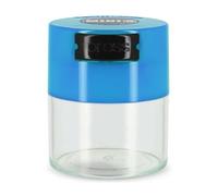 boîte minivac transparente conservation à vide 120ml bleue