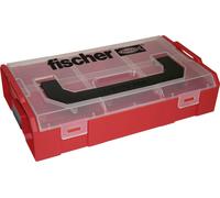 fischer FIXtainer Boîte de rangement Rectangulaire Noir, Rouge, Transparent