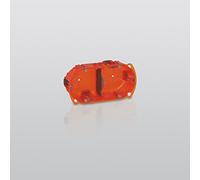 Boîte multi matériaux Batibox 2 postes 4 à 5 modules montage vertical ou horizontal - profondeur 40mm
