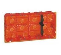 Legrand Boîte multimatériaux Batibox 080128 Grand format pour Mosaic 2x10 modules, profondeur 50 mm