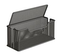 Boîte multiprise - Boîte de rangement pour câble - Outil d'organisation en maille dense pour chambre à coucher, salon, salle d'étude, salle de jeux et espace de travail