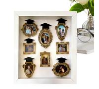 Boîte Musée Photo,Décoration Silhouette Vintage | Cadre Photo Musée Miniature pour Afficher et Conserver Souvenirs | pour Fête de Fin d'Études Anniversaire Mariage Saint-Valentin Cadeau Famille