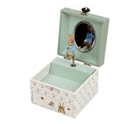 TROUSSELIER - Pierre Lapin - Peter Rabbit. - Boîte à Trésors & Bijoux Musicale - Idéal Cadeau Enfant - Musique Lullaby de Mozart - Colori Vert
