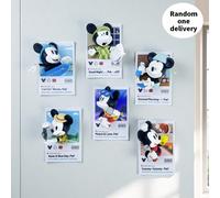 Boîte mystère de 3D aimant de réfrigérateur de la série amusante de Mickey de Disney, en résine de fabrication exquise, scènes de vie amusantes, parfait pour la décoration du réfrigérateur de cuisine 
